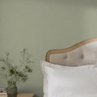 145638 Linen Look Sage Wallpaper by Next