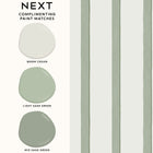 145639 Painted Stripe Green Wallpaper by Next