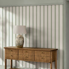 145639 Painted Stripe Green Wallpaper by Next