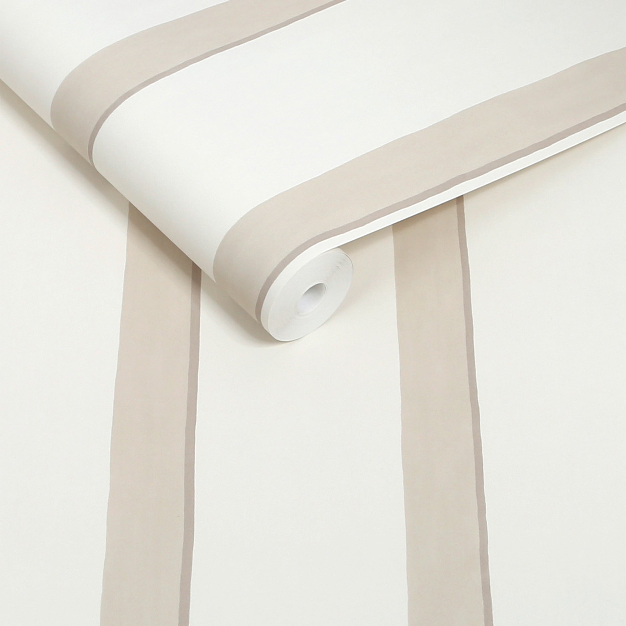 145641 Painted Stripe Natural Wallpaper by Next