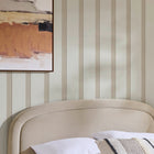 145641 Painted Stripe Natural Wallpaper by Next