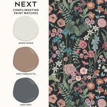 145643 Botanical Floral Night Wallpaper by Next