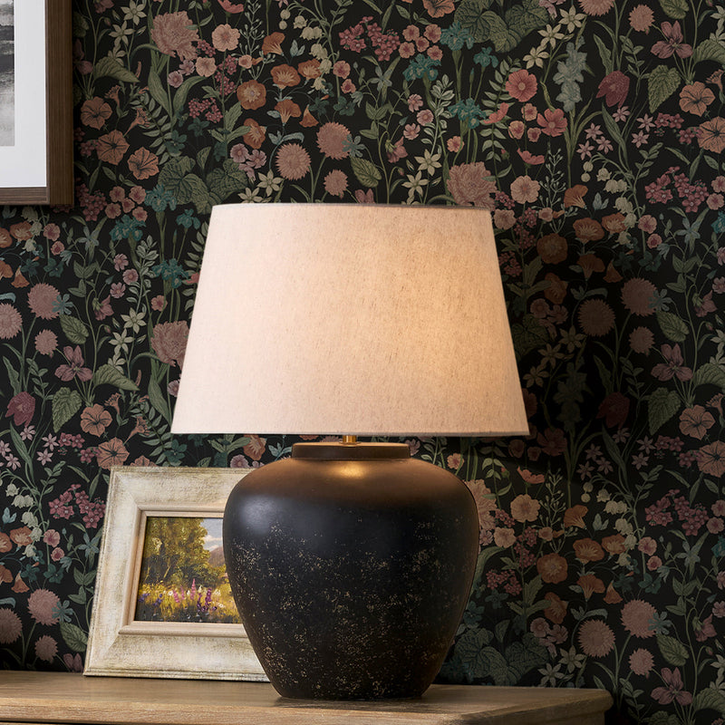 145643 Botanical Floral Night Wallpaper by Next