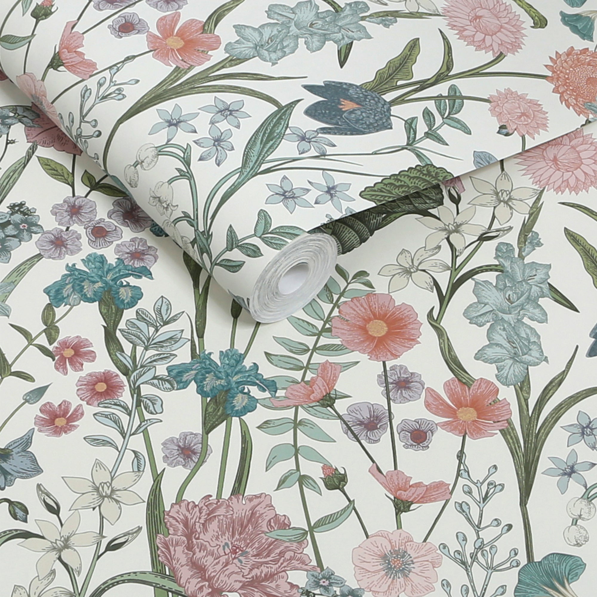 145644 Botanical Floral Day Wallpaper by Next