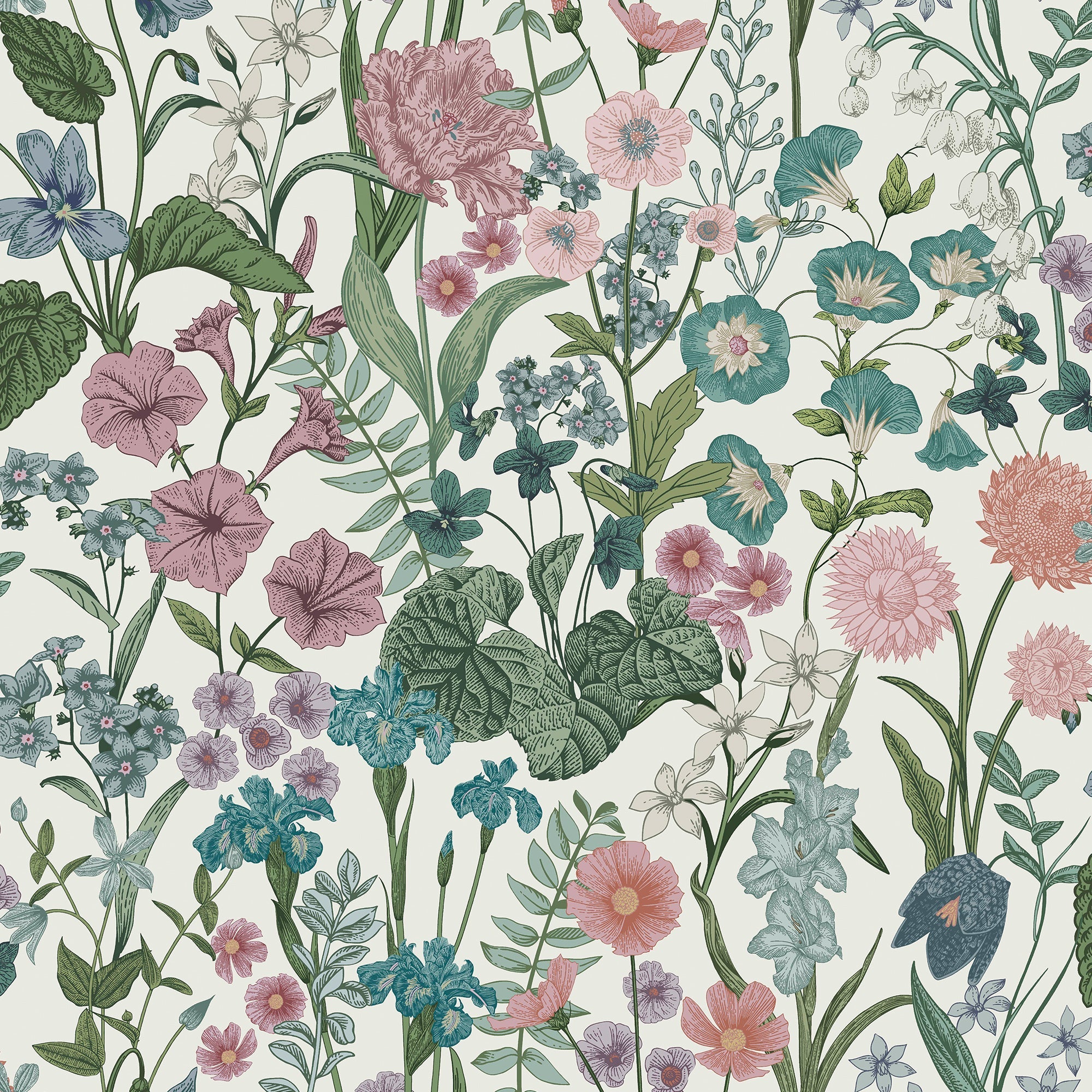 145644 Botanical Floral Day Wallpaper by Next