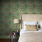 145677 Woodland Weeds Forest Wallpaper by William Morris at Home