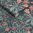 145678 Woodland Weeds Midnight Wallpaper by William Morris at Home