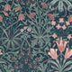 Woodland Weeds Midnight Wallpaper by William Morris at Home
