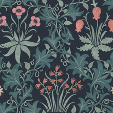 145681 Celandine Midnight Wallpaper by William Morris at Home