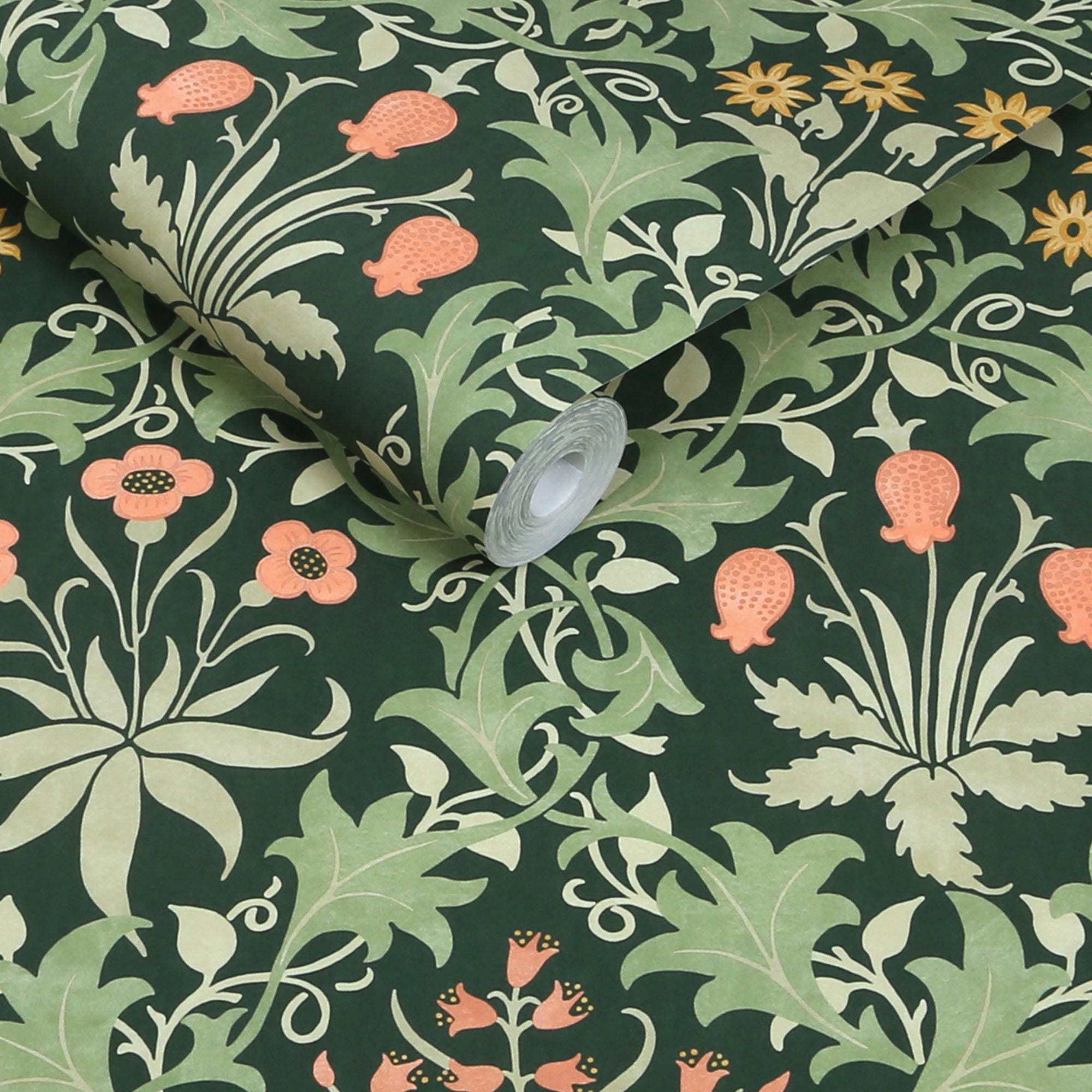 145682 Celandine Forest Wallpaper by William Morris at Home