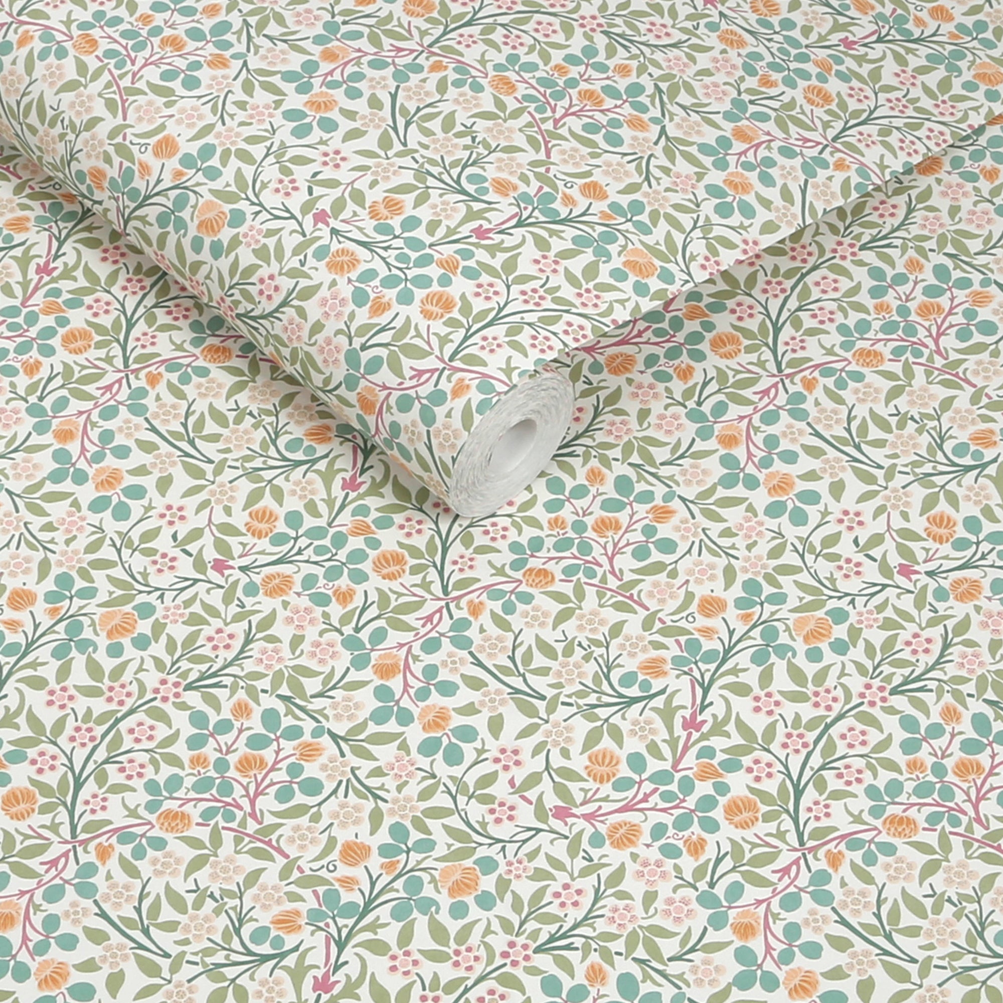 145683 Clover Spring Garden Wallpaper by William Morris at Home