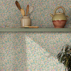 145683 Clover Spring Garden Wallpaper by William Morris at Home