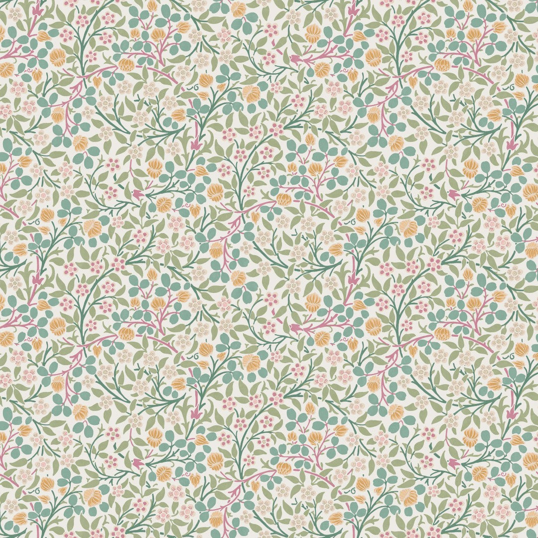 145683 Clover Spring Garden Wallpaper by William Morris at Home