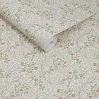 145684 Clover Spring Peony & Sage Wallpaper by William Morris at Home