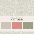 145687 Michaelmas Daisy Peony & Sage Wallpaper by William Morris at Ho