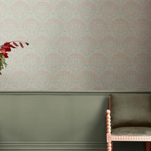 145687 Michaelmas Daisy Peony & Sage Wallpaper by William Morris at Ho