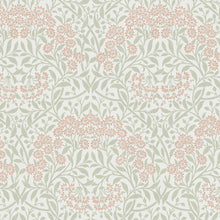 145687 Michaelmas Daisy Peony & Sage Wallpaper by William Morris at Ho
