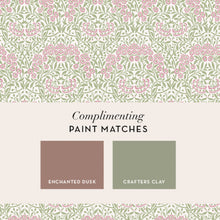 145688 Michaelmas Daisy Pink Cedar Wallpaper by William Morris at Home