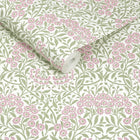 145688 Michaelmas Daisy Pink Cedar Wallpaper by William Morris at Home