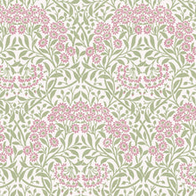 145688 Michaelmas Daisy Pink Cedar Wallpaper by William Morris at Home
