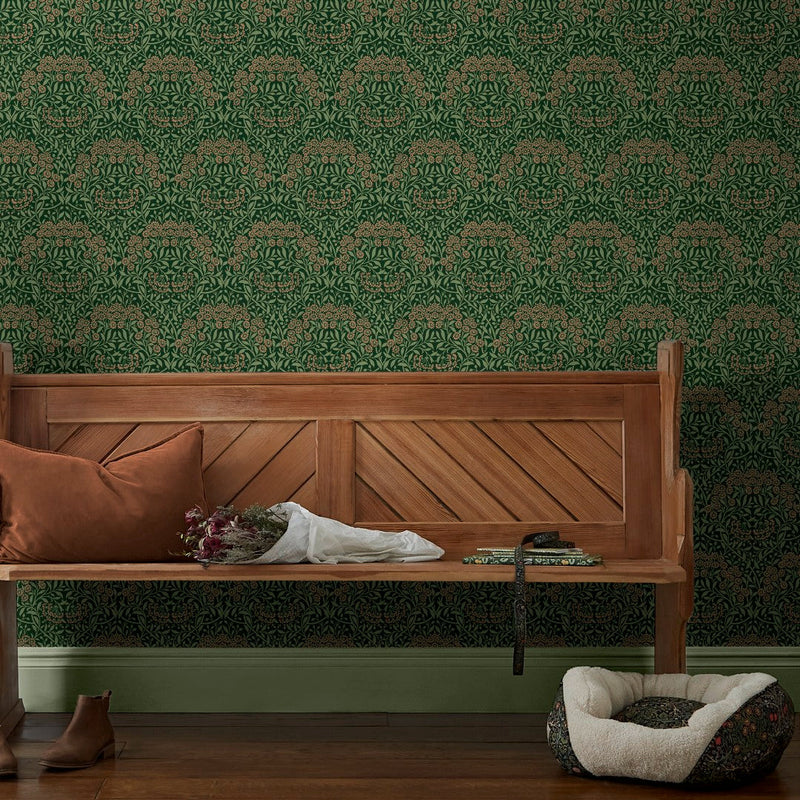 145689 Michaelmas Daisy Forest Wallpaper by William Morris at Home