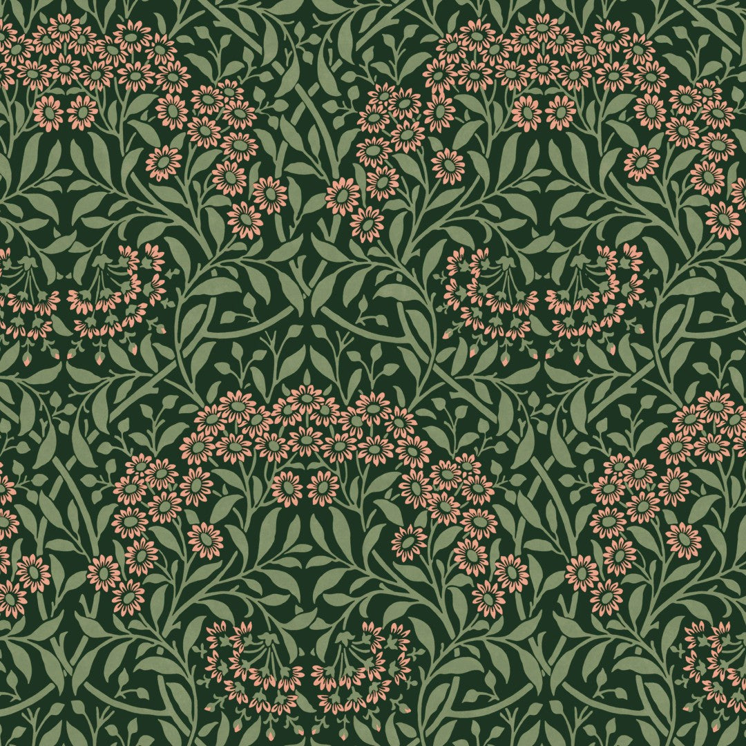 145689 Michaelmas Daisy Forest Wallpaper by William Morris at Home
