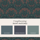 145690 Michaelmas Daisy Midnight Wallpaper by William Morris at Home