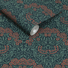 145690 Michaelmas Daisy Midnight Wallpaper by William Morris at Home
