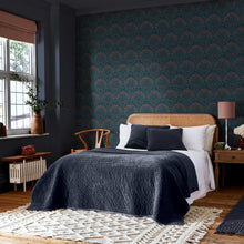145690 Michaelmas Daisy Midnight Wallpaper by William Morris at Home