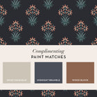 145691 Hyacinth Flower Midnight Wallpaper by William Morris at Home