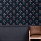 145691 Hyacinth Flower Midnight Wallpaper by William Morris at Home