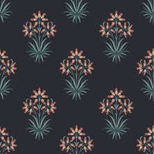 145691 Hyacinth Flower Midnight Wallpaper by William Morris at Home
