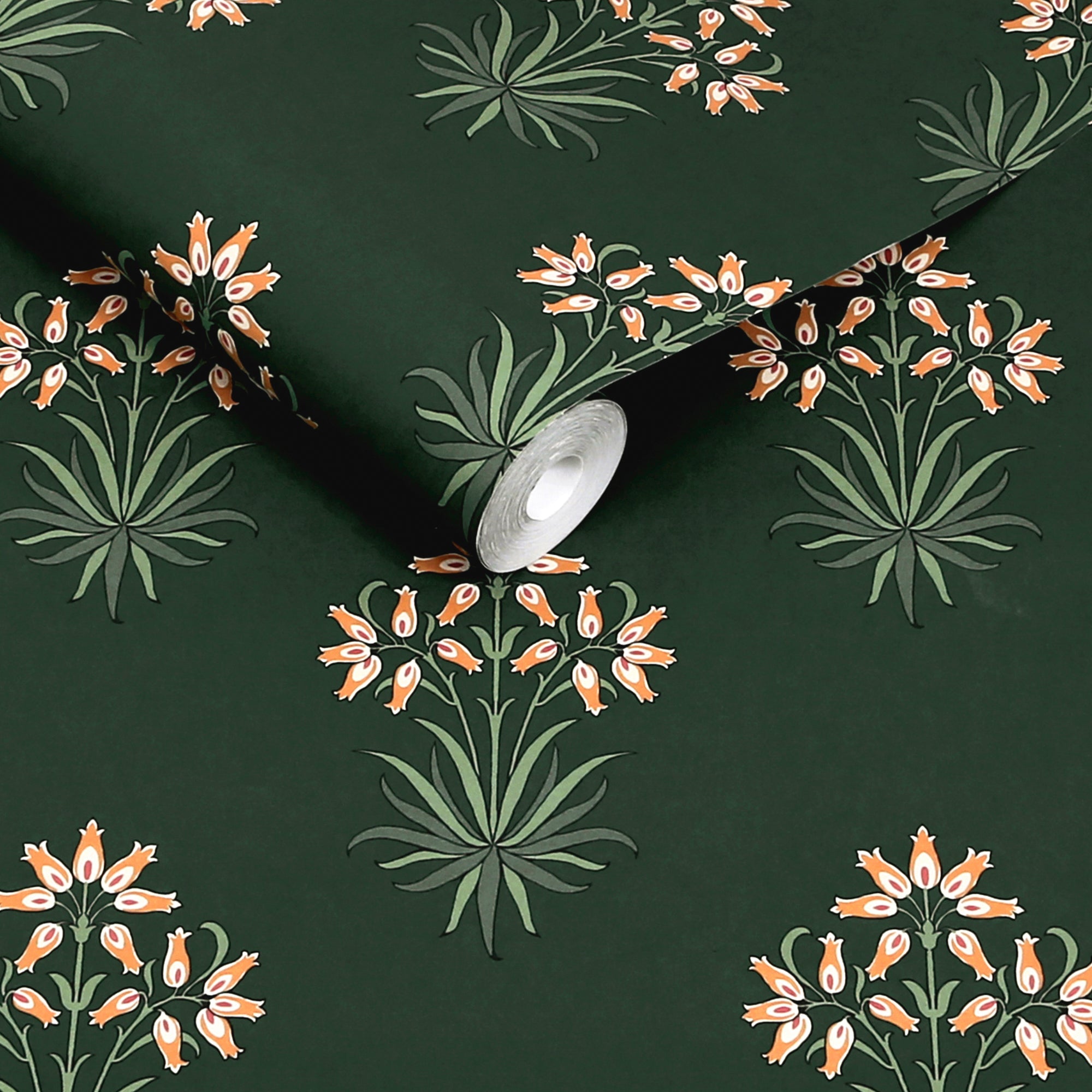 145692 Hyacinth Flower Forest Wallpaper by William Morris at Home