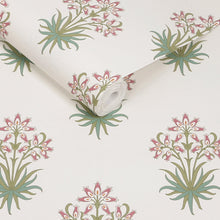 145693 Hyacinth Flower Pink Cedar Wallpaper by William Morris at Home