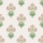 145693 Hyacinth Flower Pink Cedar Wallpaper by William Morris at Home