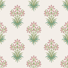 145693 Hyacinth Flower Pink Cedar Wallpaper by William Morris at Home