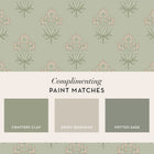 145694 Hyacinth Flower Peony & Sage Wallpaper by William Morris at Hom