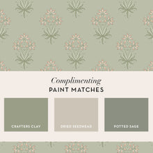 145694 Hyacinth Flower Peony & Sage Wallpaper by William Morris at Hom