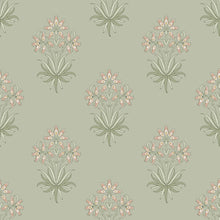 145694 Hyacinth Flower Peony & Sage Wallpaper by William Morris at Hom