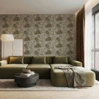 145700 Bali Sage and Gold Wallpaper by Boutique