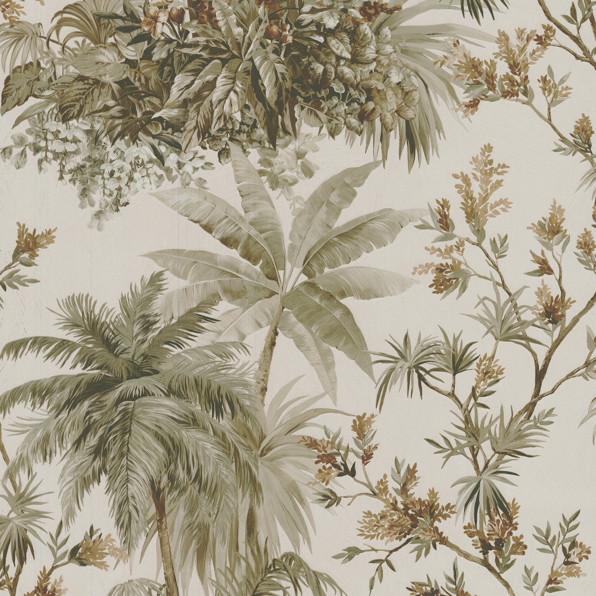 145700 Bali Sage and Gold Wallpaper by Boutique