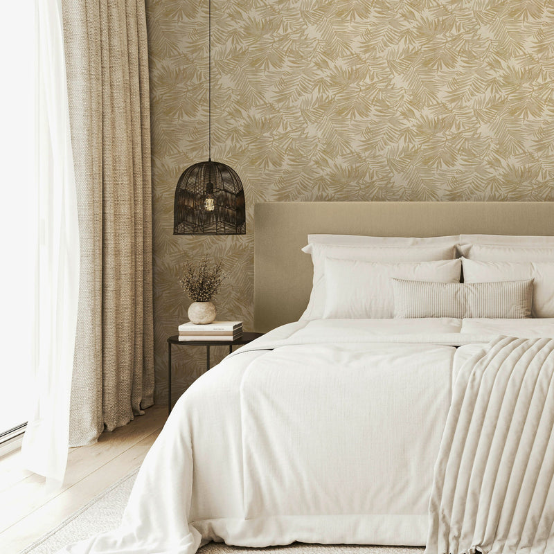 145711 Amazonia Gold Wallpaper by Boutique