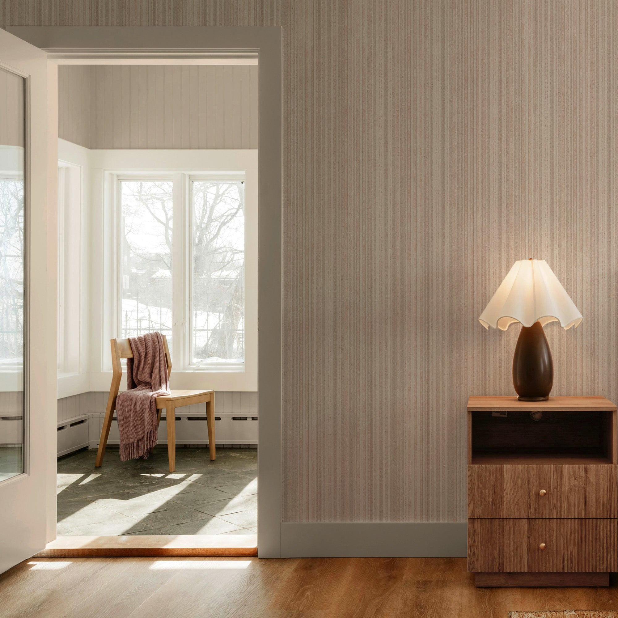 145714 Marina Rose Wallpaper by Boutique