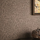 145818 Ditsy Leaf Russet Next AW26 Wallpaper by Next