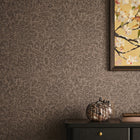 145818 Ditsy Leaf Russet Next AW26 Wallpaper by Next