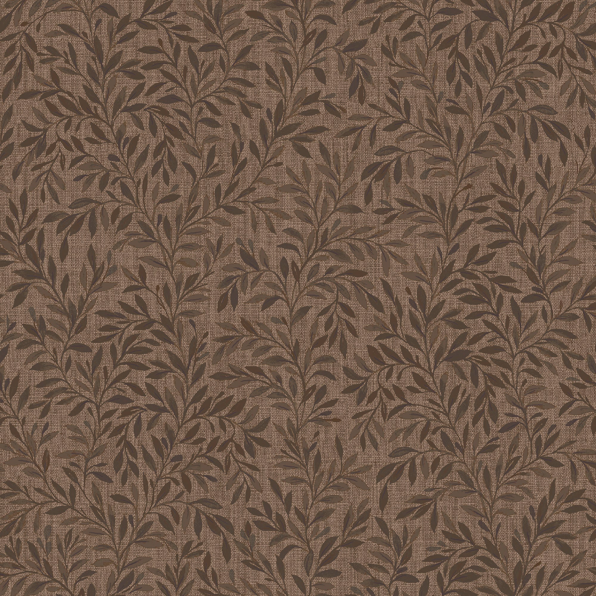 145818 Ditsy Leaf Russet Next AW26 Wallpaper by Next