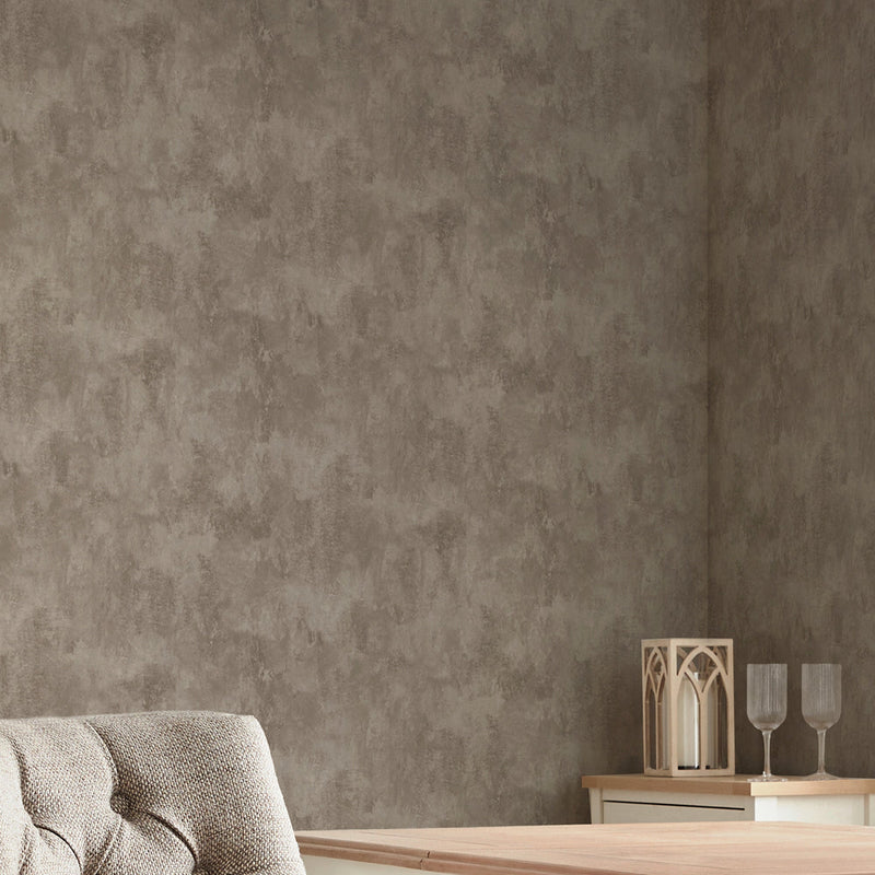 145901 Luxe Aurora Putty Wallpaper by Next