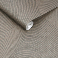 145904 Luxe Lucia Taupe Wallpaper by Next