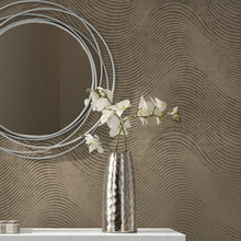 145904 Luxe Lucia Taupe Wallpaper by Next