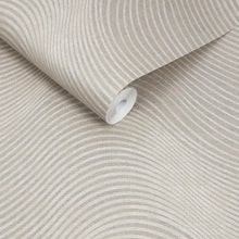 145905 Luxe Lucia Natural Wallpaper by Next